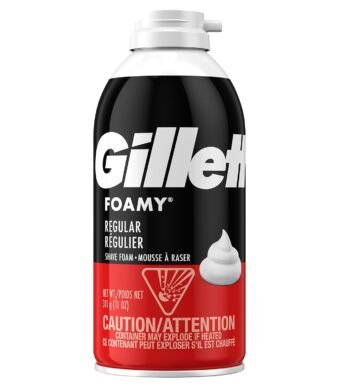 Gillette Foamy Regular Red Skin Shaving Cream 311Gram
