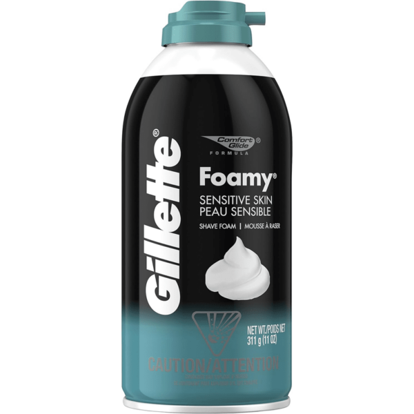 Gillette Foamy Sensitive Skin Shaving Cream 311Gram