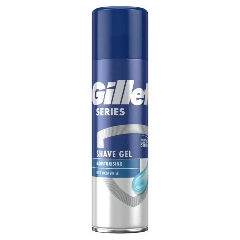 Gillette Series Moisturising With Cocoa Butter Shave Gel 200ml Gillette Series Moisturising With Cocoa Butter Shave Gel 200ml