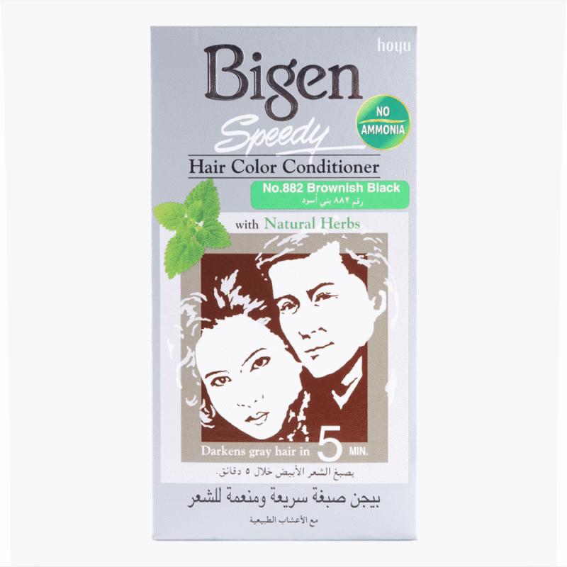 Bigen Speedy Hair Color Brownish Black 882