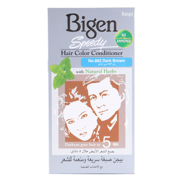 Bigen Speedy Hair Color Conditioner Dark Brown 883