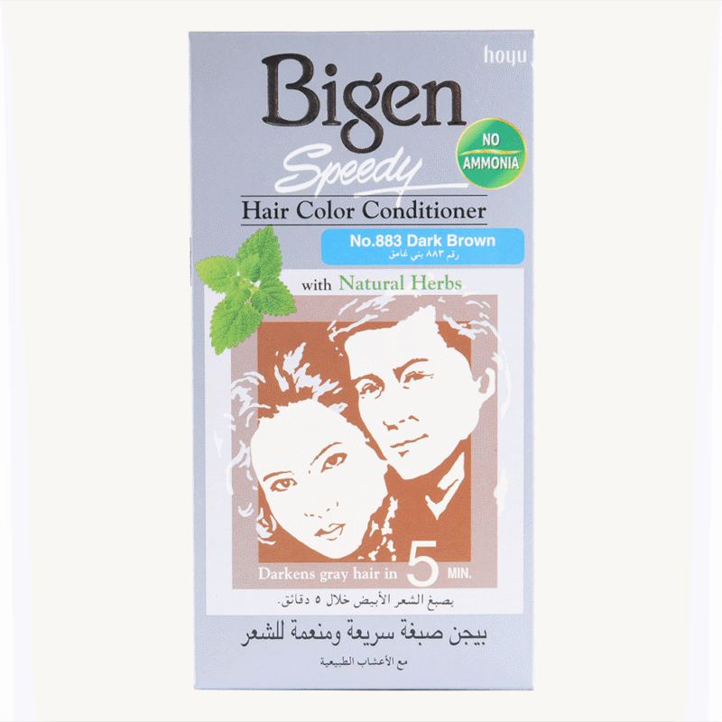 Bigen Speedy Hair Color Conditioner Dark Brown 883