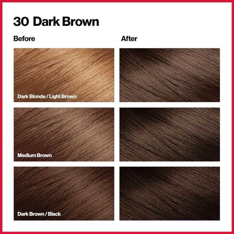 Revlon Colorsilk Haircolor Dark Brown 3N - Image 2