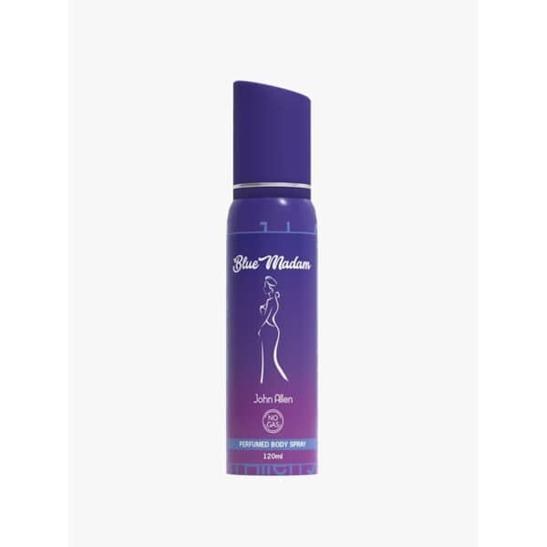 Blue Madam John Allen Perfumed Body Spray 120ml