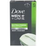 Dove Men Care Bar Extra Fresh 106Gram Pack Of 6X USA