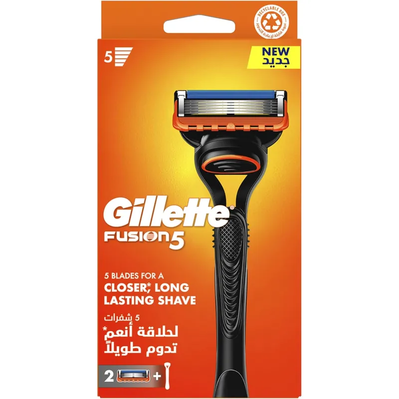 Gillette Shaving Fusion5 Handle And Blade 2's