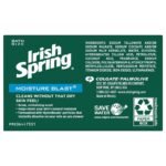 Irish Spring Deodorant Soap Moisture Blast Bar Pack of 3X