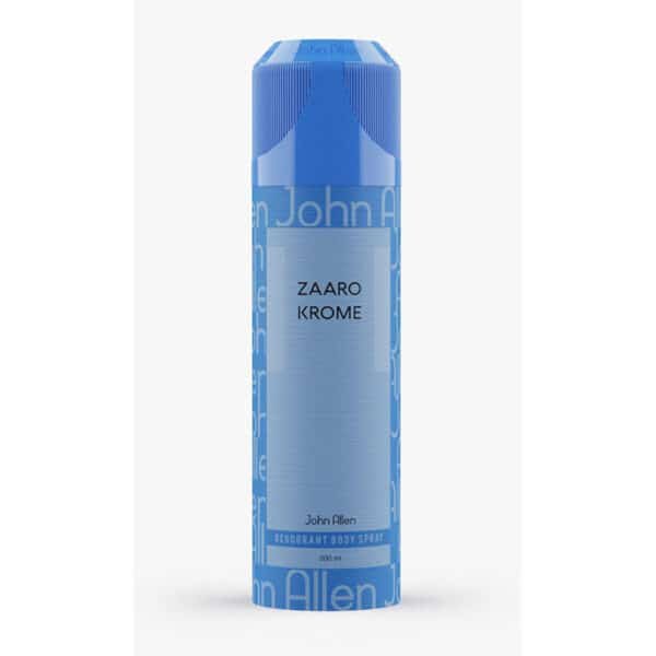 John Allen Zaaro Krome Deodorant Body Spray 200ml