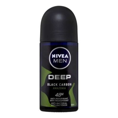 Nivea Men Deep Black Carbon amazonia Roll ON 50ml