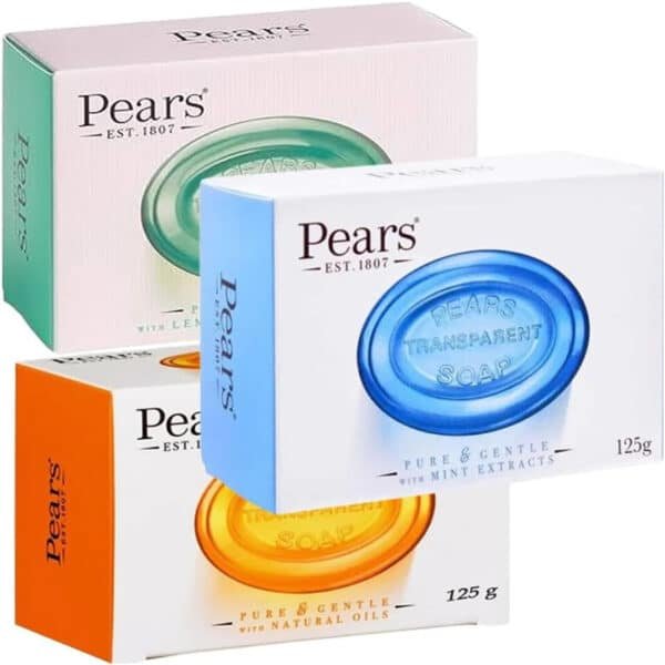 Pears soap pack of 3X Mix