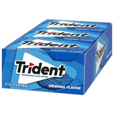 TRIDENT Bubble Gum Original 168 PIECES