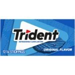 TRIDENT Bubble Gum Original 168 PIECES