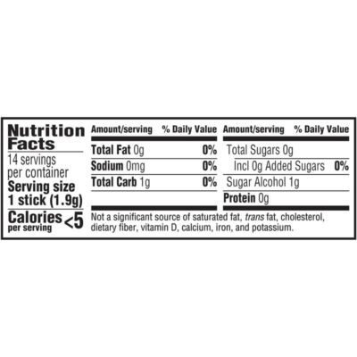 TRIDENT Bubble Gum SPEARMINT 168 PIECES