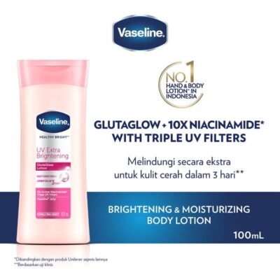 VASLINE LOTION UV Extra Brightening 100ML INDONASIA