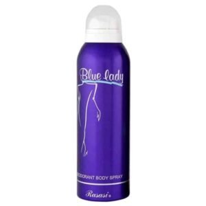 blue lady body spray rasasi 200ml