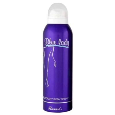 blue lady body spray rasasi 200ml