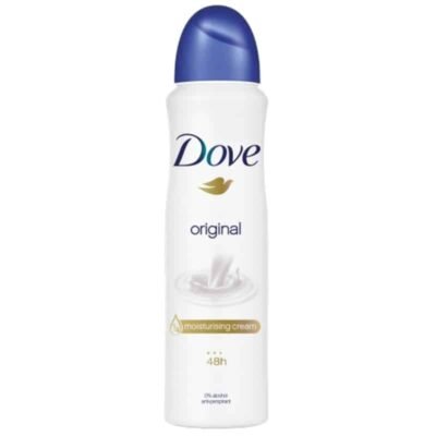 dove original body spray 250ml