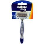 gillette blue3 comfort razor 1up