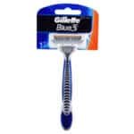 gillette blue3 razor 1up