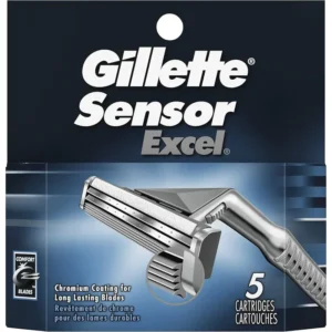 gillette sensor excel blade pack of 5's
