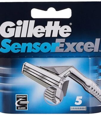 gillette sensor excel blade pack of 5's