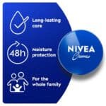 nivea cream tin blue