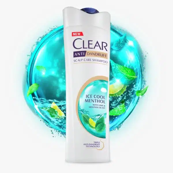 Clear Anti Dandruff Ice Cool Menthol Shampoo 325ml