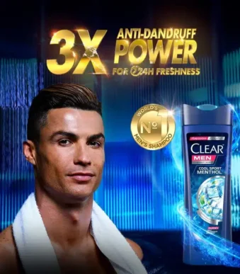 Clear Men Cool Sport Menthol Shampoo 310ML