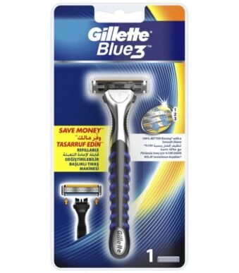 Gillette Blue3 System Razor 1Up