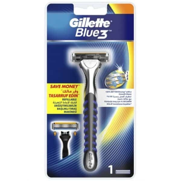 Gillette Blue3 System Razor 1Up