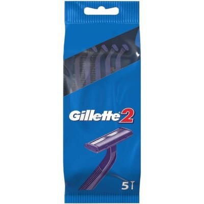 Gillette G2 Shaving Razor Bag of 5