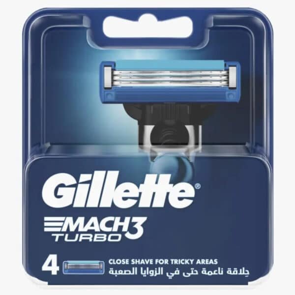 Gillette Mach3 Turbo Blade 4s