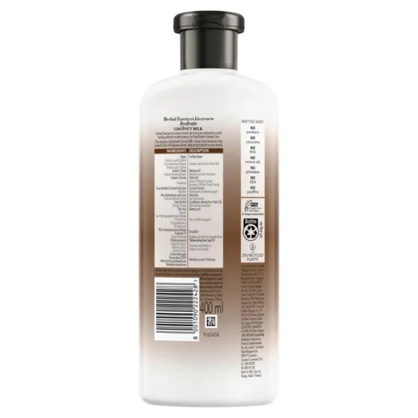 Herbal Essences Coconut Milk Hydrate Shampoo 400ML