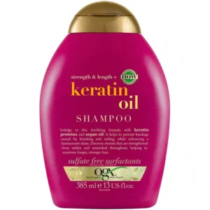 OGX Strength and length Keratin Oil sulfate free surfactants Shampoo 385ml