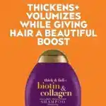 OGX Thick & Full Biotin & Collagen sulfate free surfactants Shampoo 385Ml