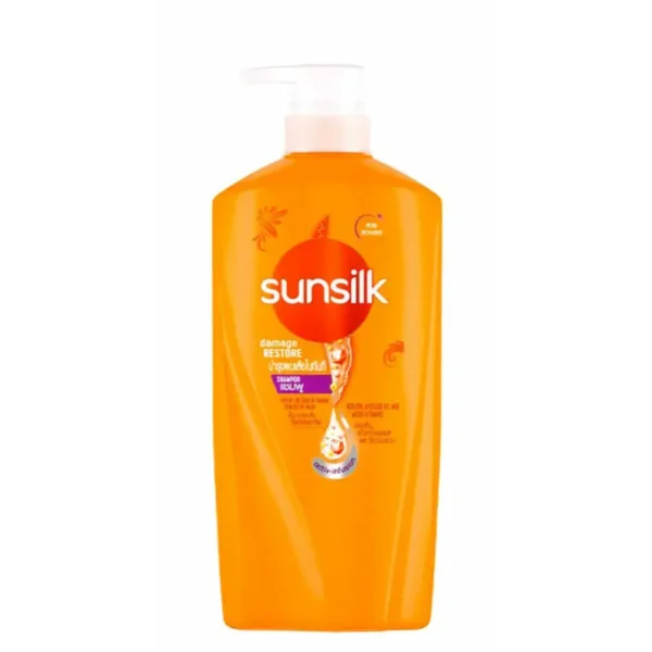 Sunsilk Damage Restore Shampoo Pump 625ML Thailand New