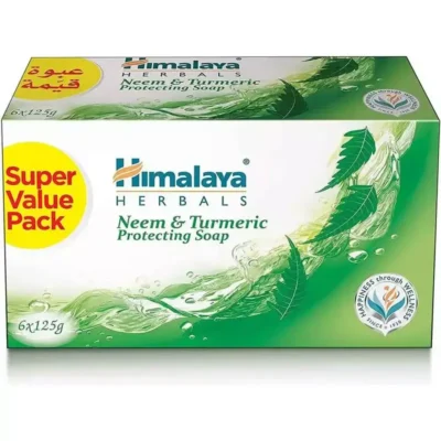 Himalaya Neem Turmeric Protecting Soap 125g Pack of 6