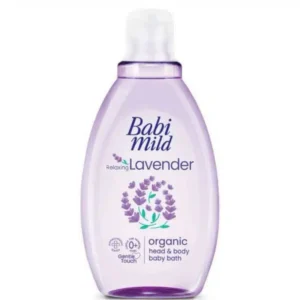 BabiMild Relaxing Lavender Organic Head Body Baby Bath 180ML