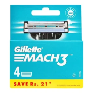 Gillette mach3 Blade Pack 4's India