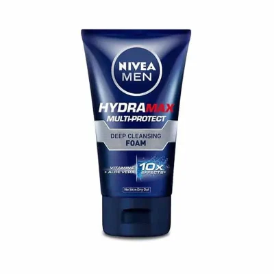 Nivea Men Hydramax Multi-Portect Deep Cleansing Foam Face Wash 100ML