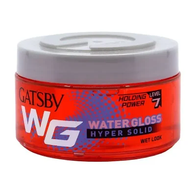 Gatsby Red Water Gloss Hyper Solid Hair Styling Gel 150g