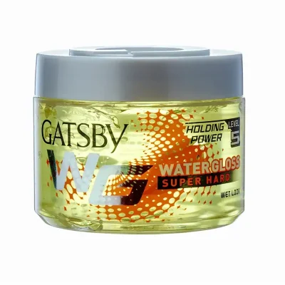 Gatsby Yellow Water Gloss Super hard Hair Styling Gel 150g