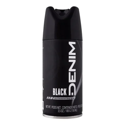 Denim Black 24H Deodorant Body Spray 150ML