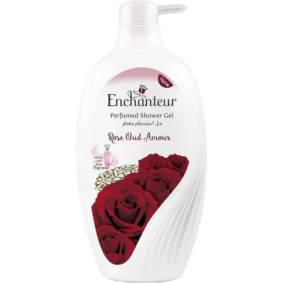 Enchanteur Perfumed Shower Gel Rose Oud Amour 550ML