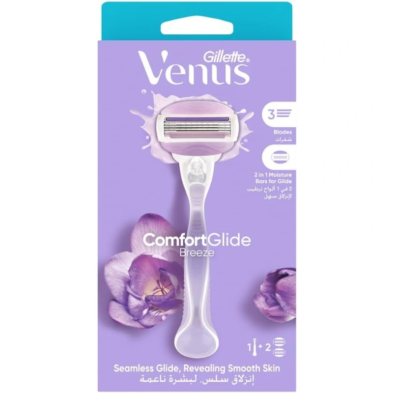 Gillette Venus Razor ComfortGlide Breeze 2UP Gillette Venus Razor ComfortGlide Breeze 2UP