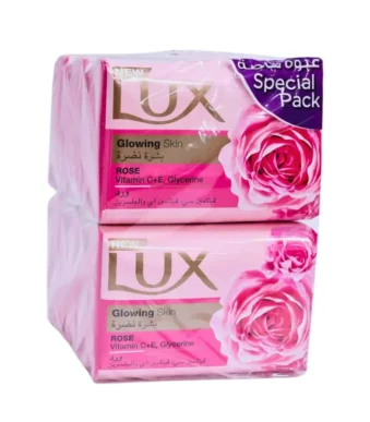 Lux Glowing Skin Rose Beauty Bar Soap 170G
