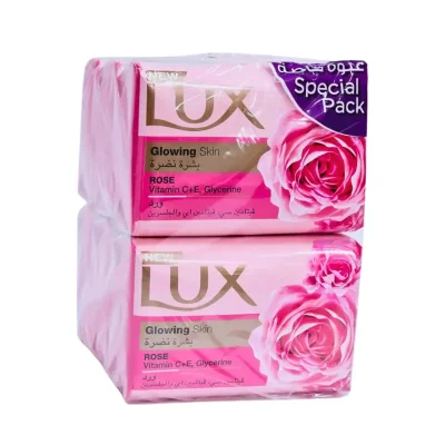 Lux Glowing Skin Rose Beauty Bar Soap 170G