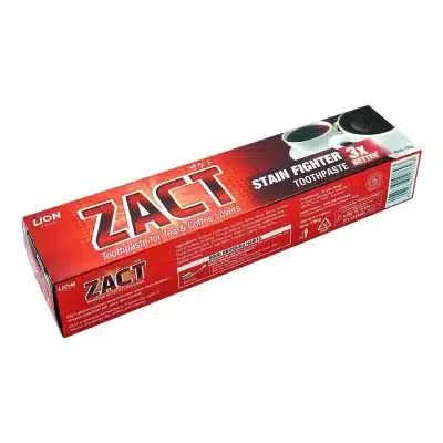 Zact Tooth Paste Tea Coffee Lover Stain Fighter 190G