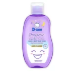 D-Nee Bath and Shampoo Liquid Soap for Newborns Organic Sweet Dream 200ml.