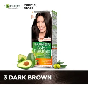 Garnier Color Naturals Creme Hair Color 3 Dark Brown